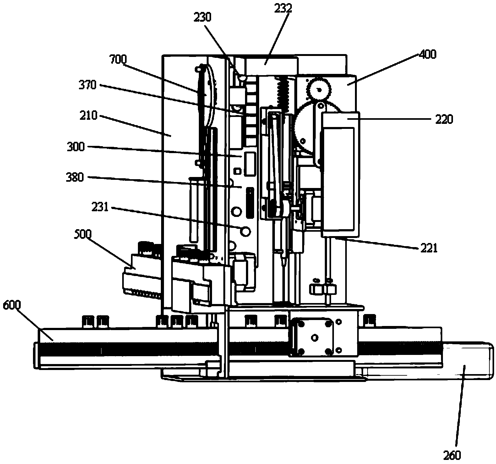 Press-in type digital full-automatic intelligent sampling machine