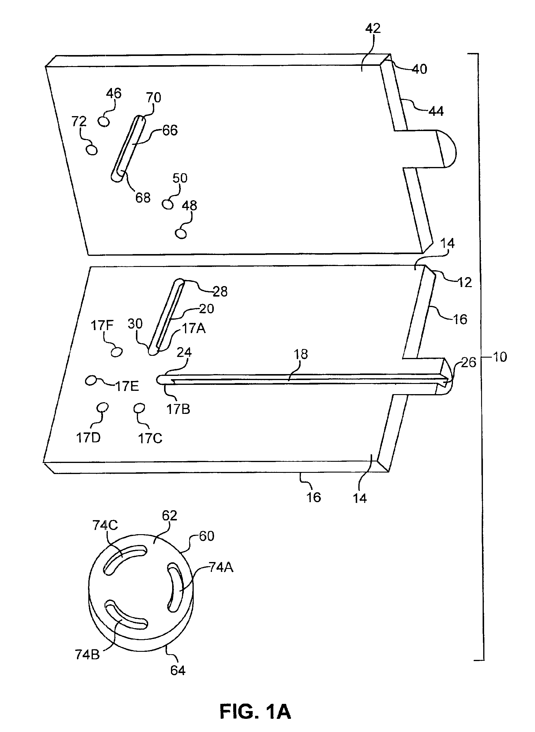 Mobile phase gradient generation microfluidic device