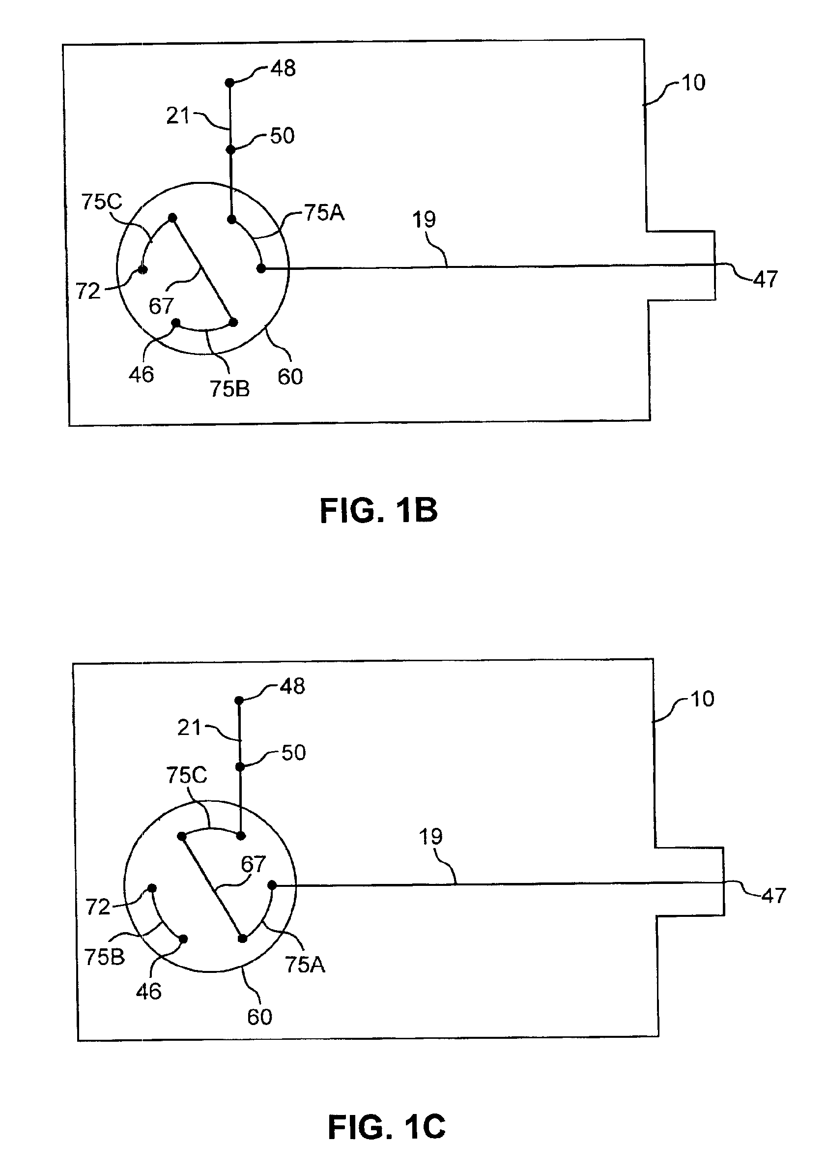 Mobile phase gradient generation microfluidic device