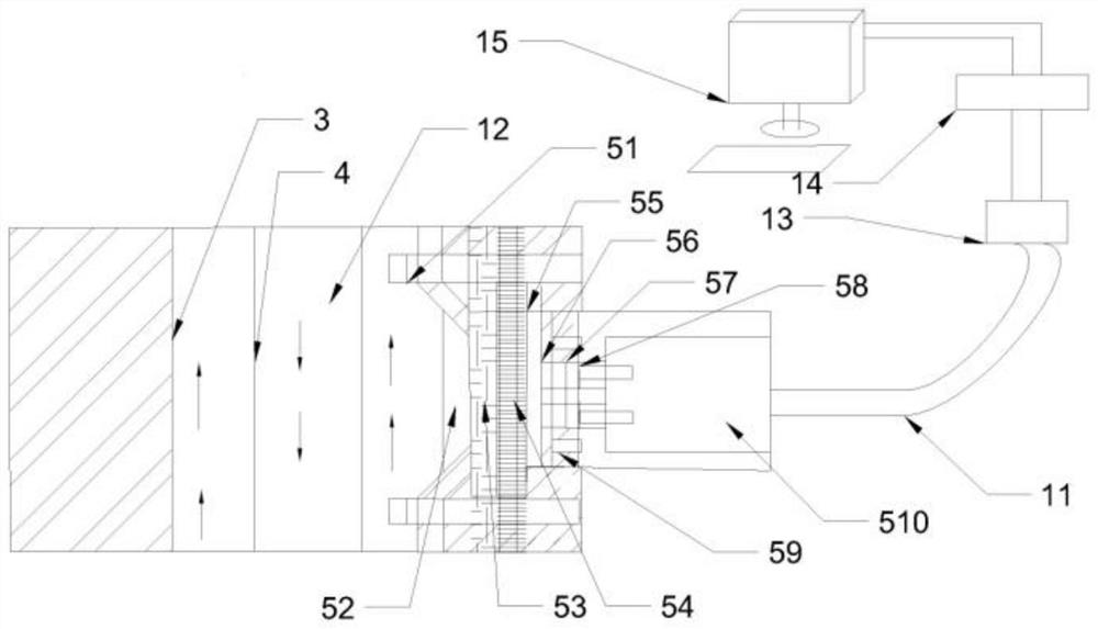 A device and method for detecting drilling fluid gas in a riser