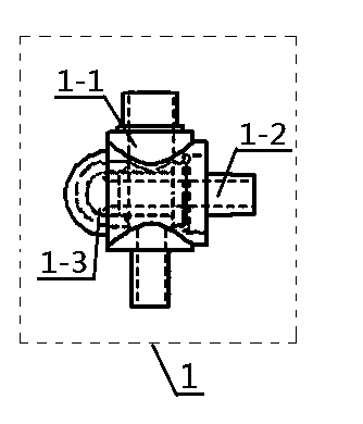 Tee-joint negative pressure conduction device for novel disposable automatic cut-off vein infusion set