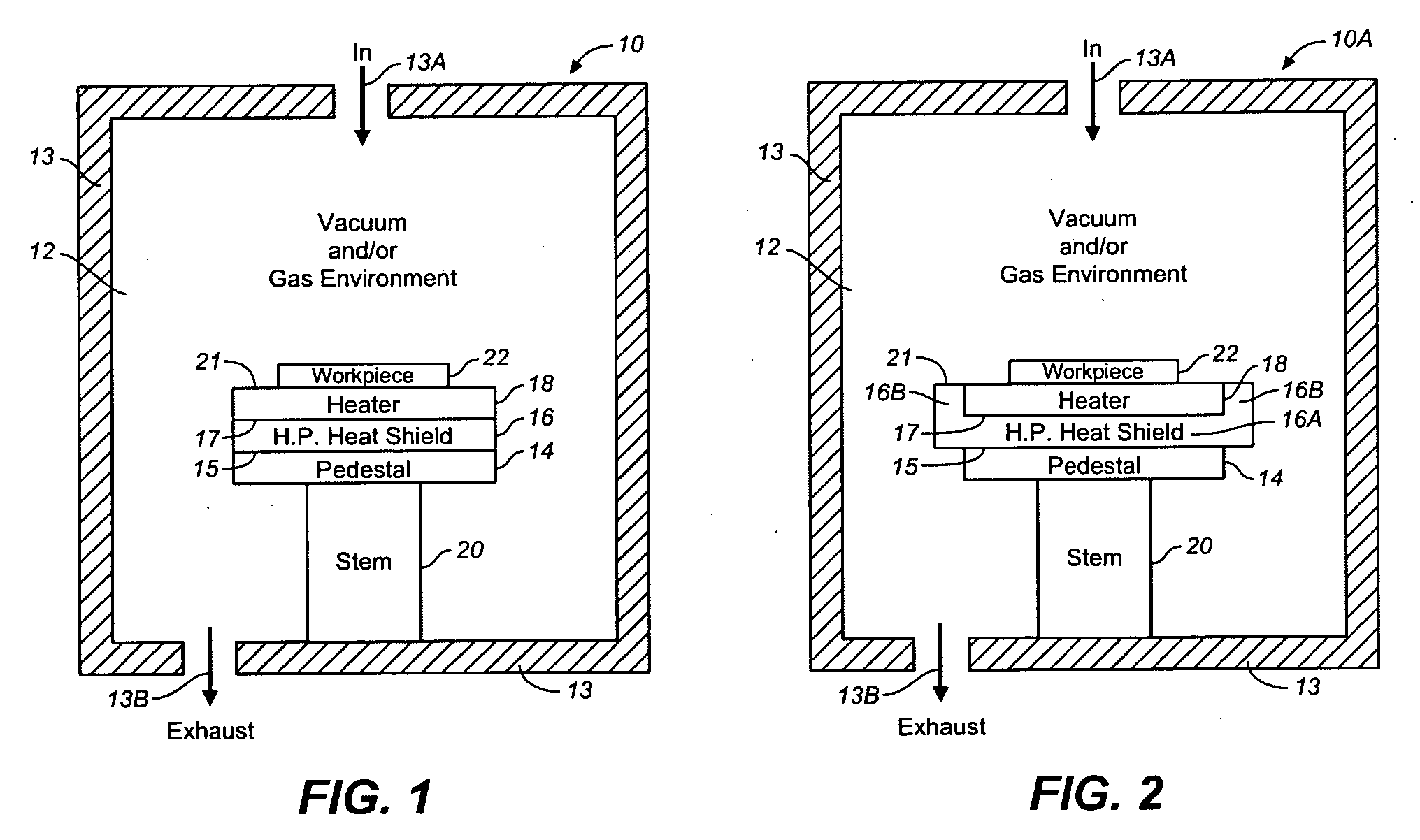 Heat Shield for Heater in Semiconductor Processing Apparatus