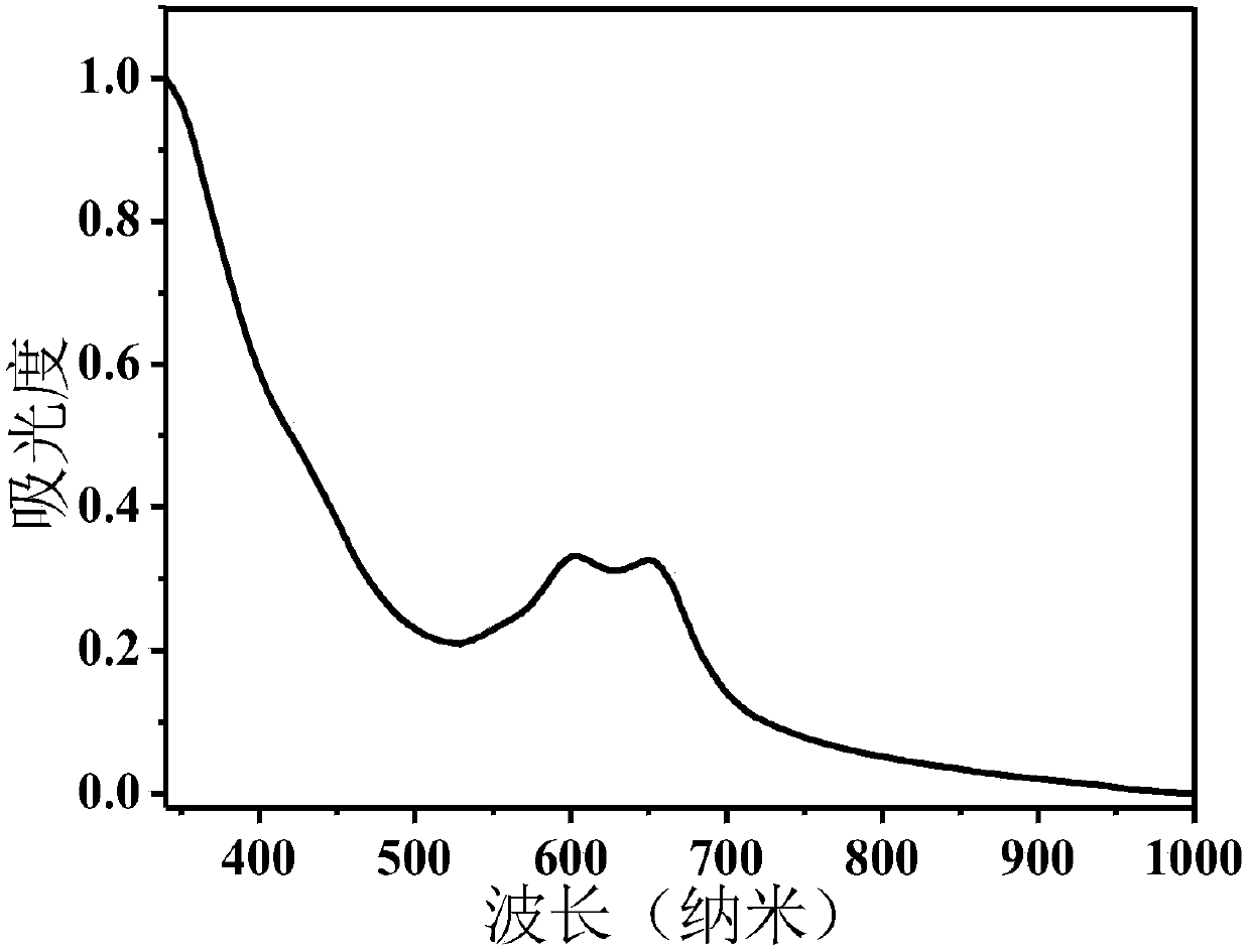 Novel D-A-D organic near-infrared tumor therapy reagent based on diketopyrrolopyrrole and preparation method thereof