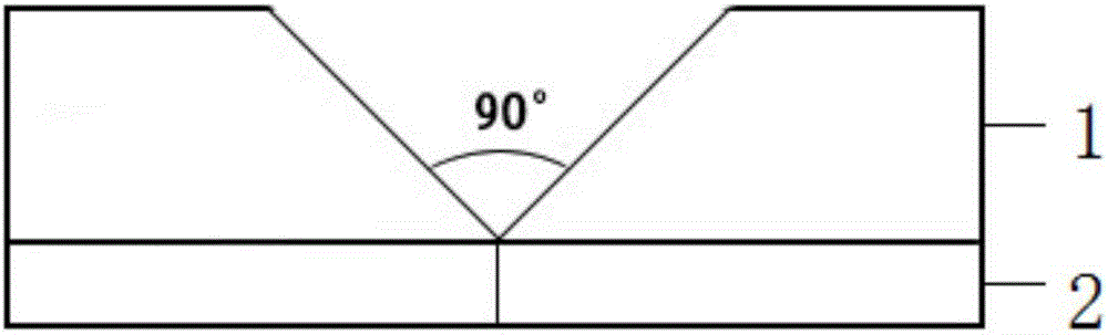 MIG+TIG double-faced welding method for butt joint of stainless steel composite tube or composite plate