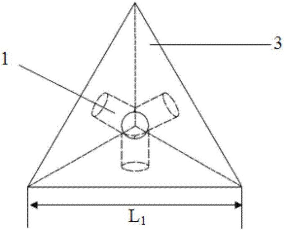 Improved Tetrahedral Throwing Material Used in Interception Engineering