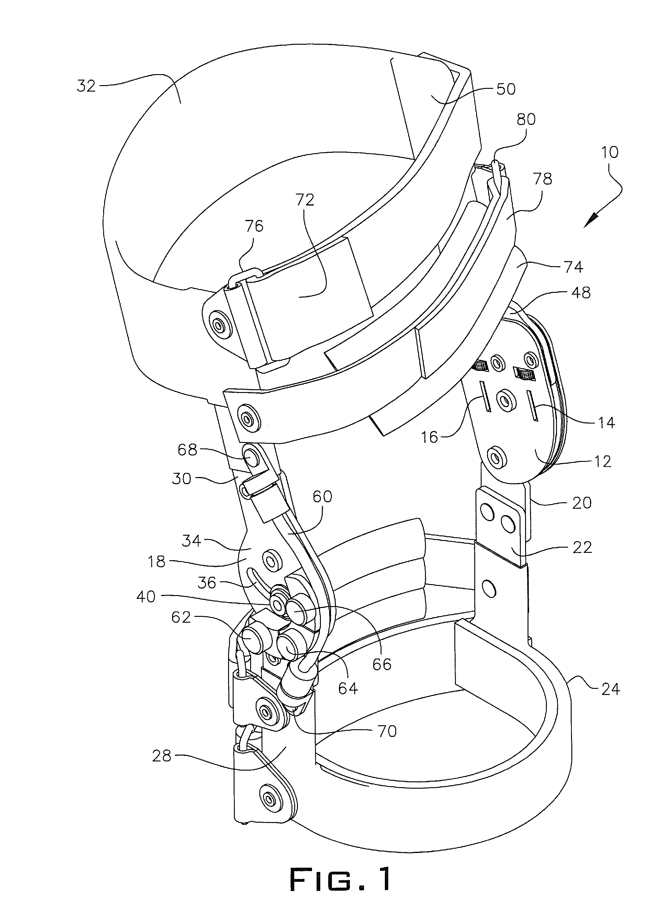 Osteoarthritis knee orthosis