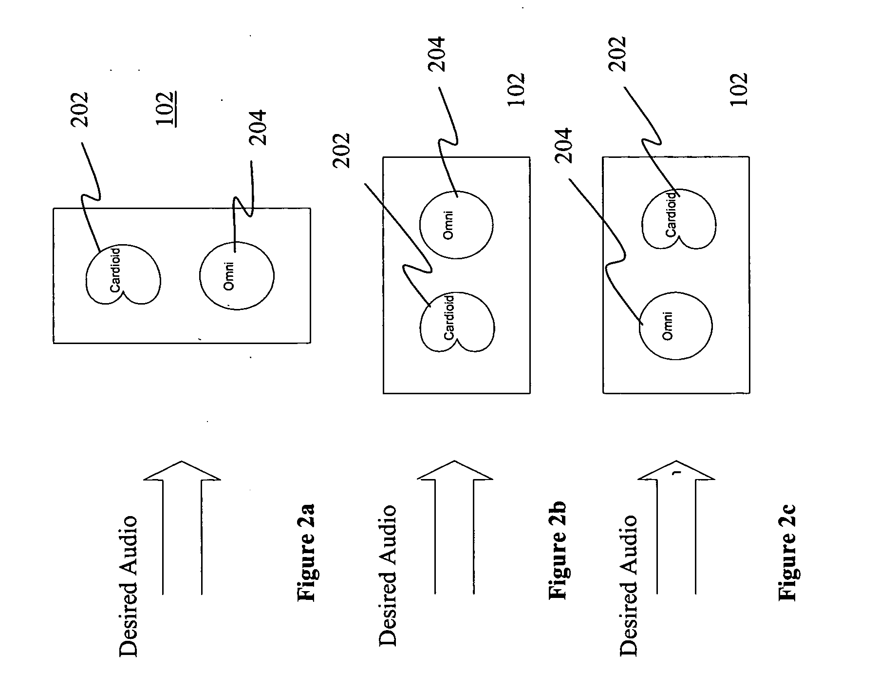 Cardioid beam with a desired null based acoustic devices, systems and methods