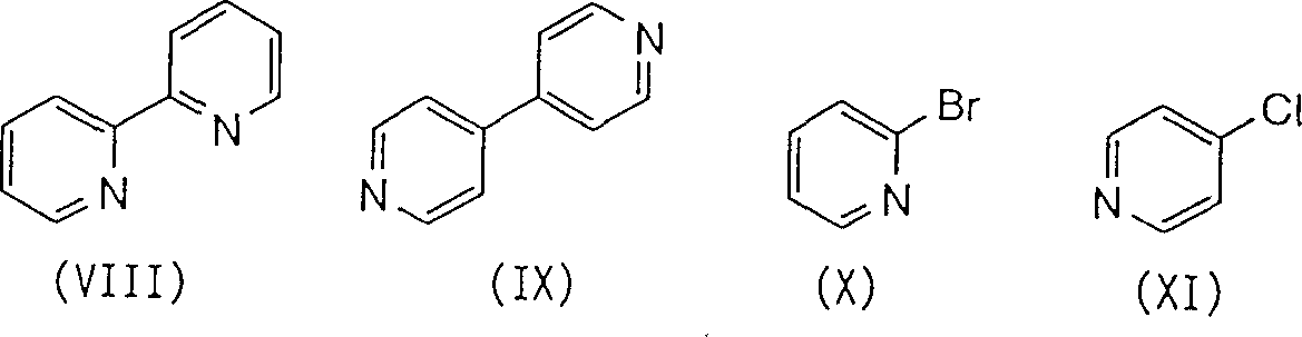 Process for production of 2-pyridylpyridine derivatives