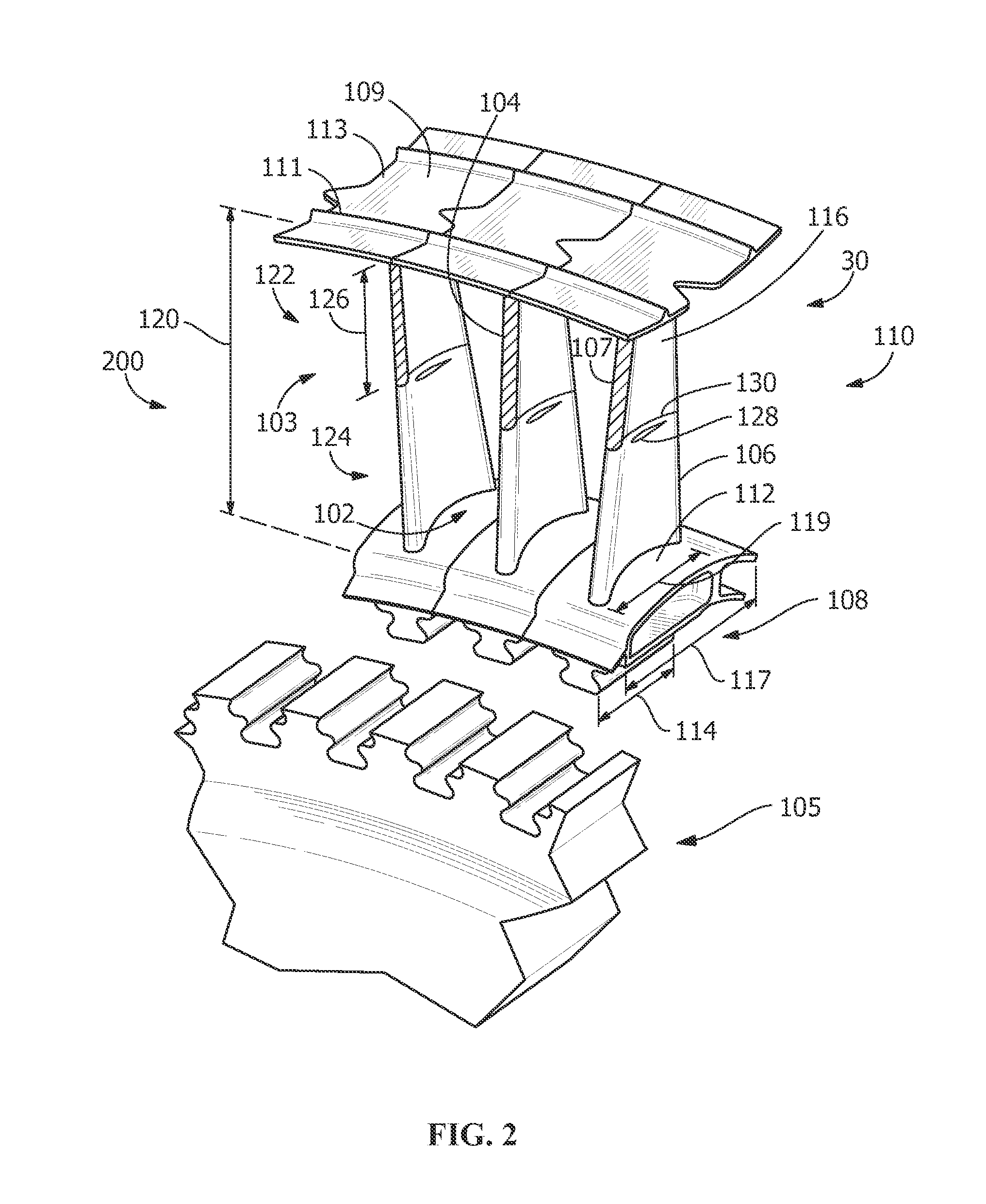 Turbine bucket assembly and turbine system