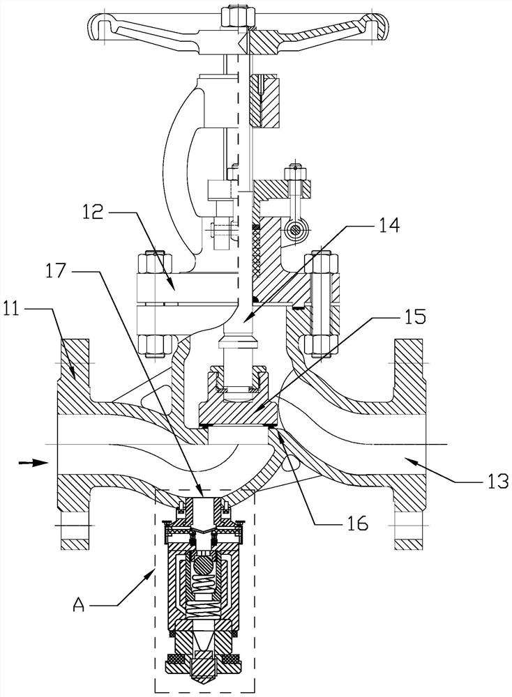 A globe valve capable of dynamic sampling