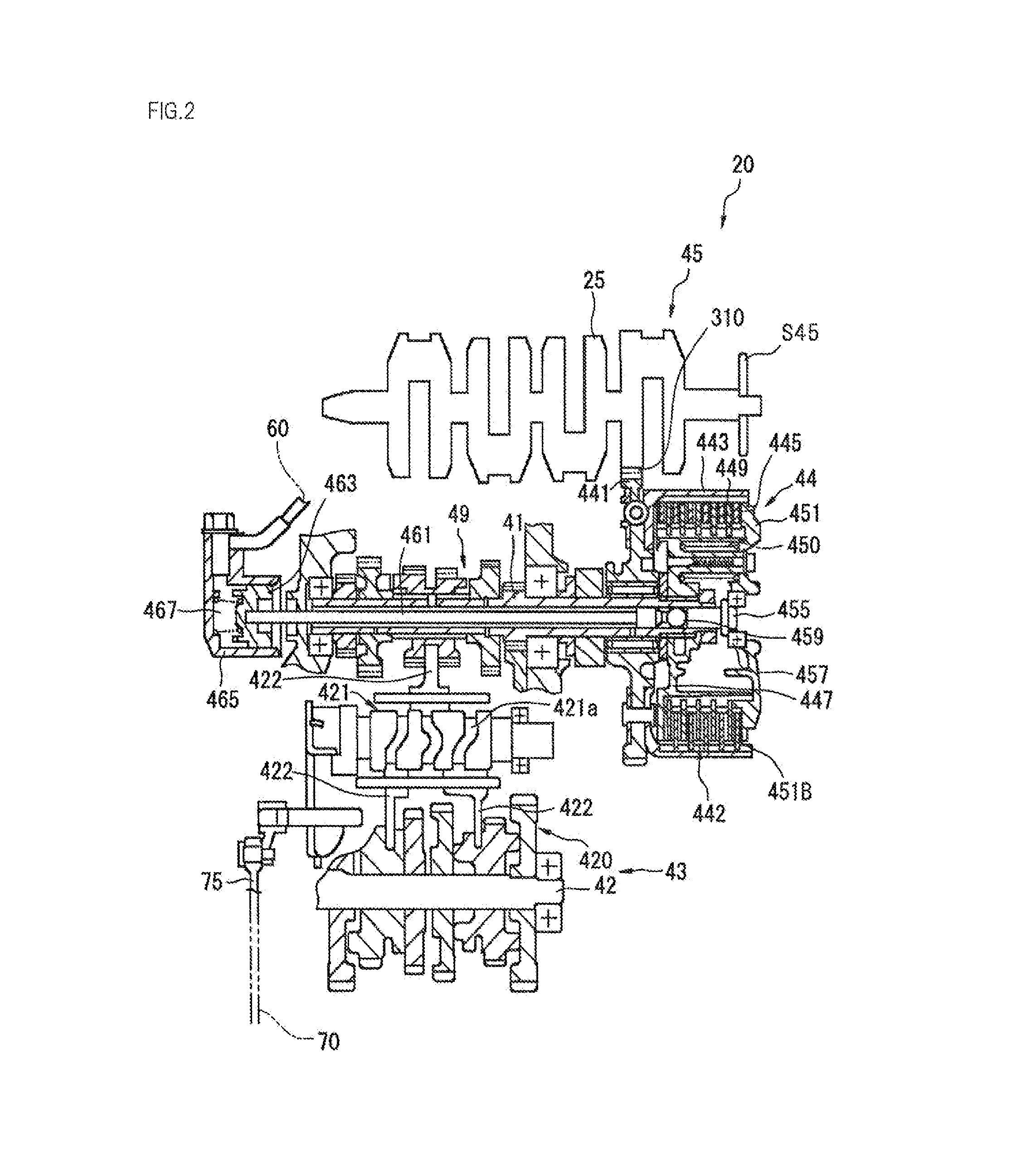 Automatic transmission apparatus and straddle-type vehicle equipped with the apparatus