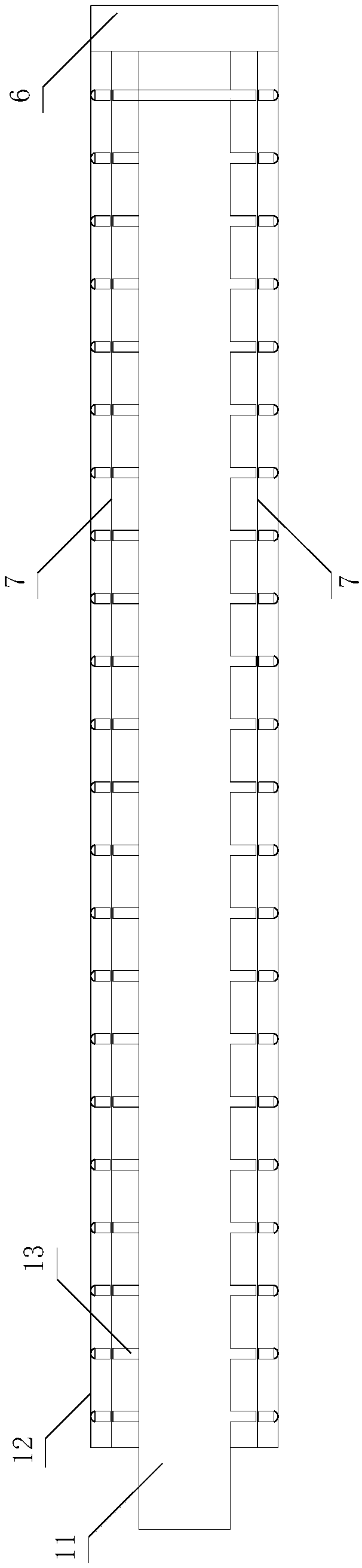 A laparoscopic gastric volume adjustment band curvature adjustment device