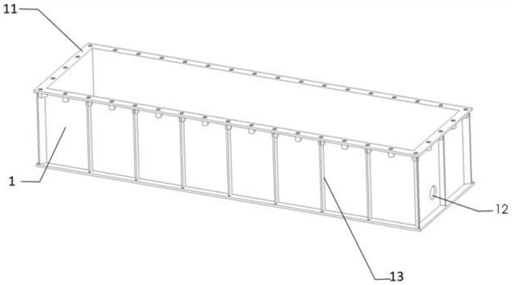 High-capacity battery structure