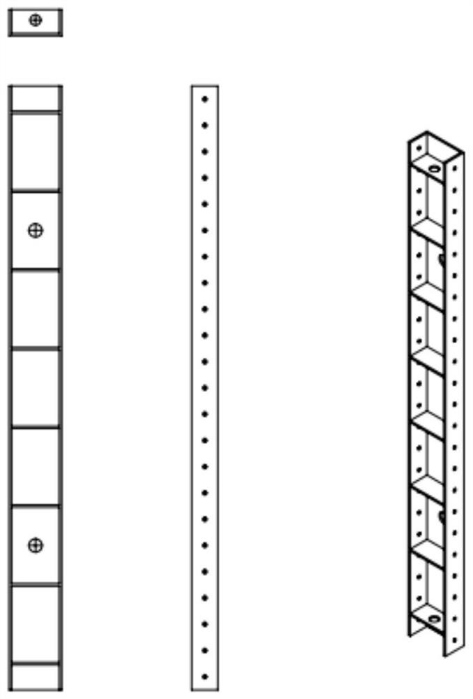 Device and method for carrying out underwater explosion test on land