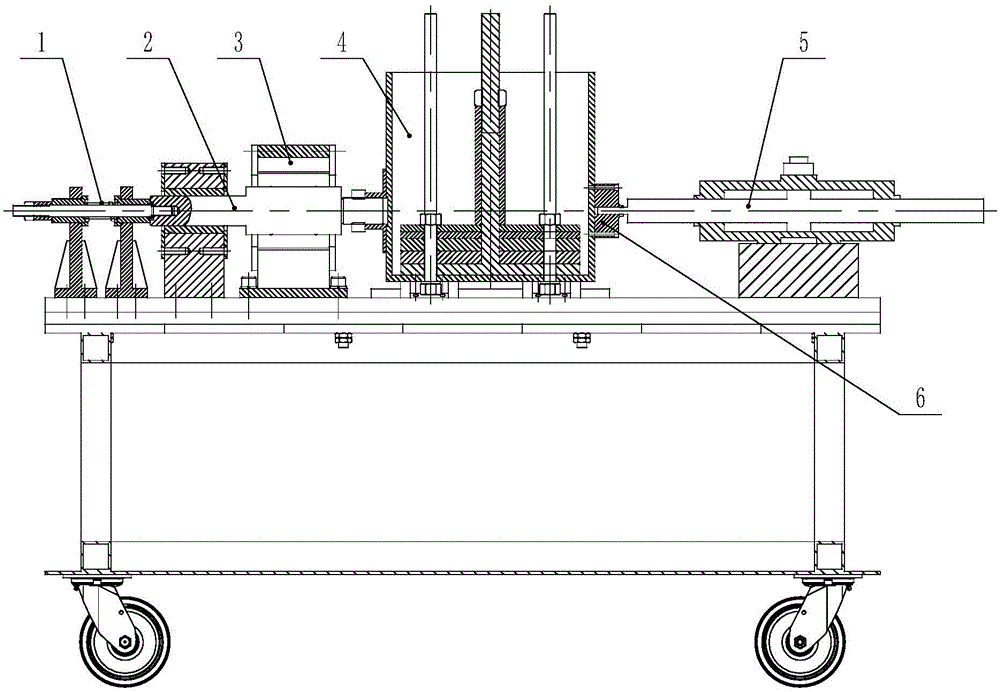 Loading device for testing performance stability of servo valve