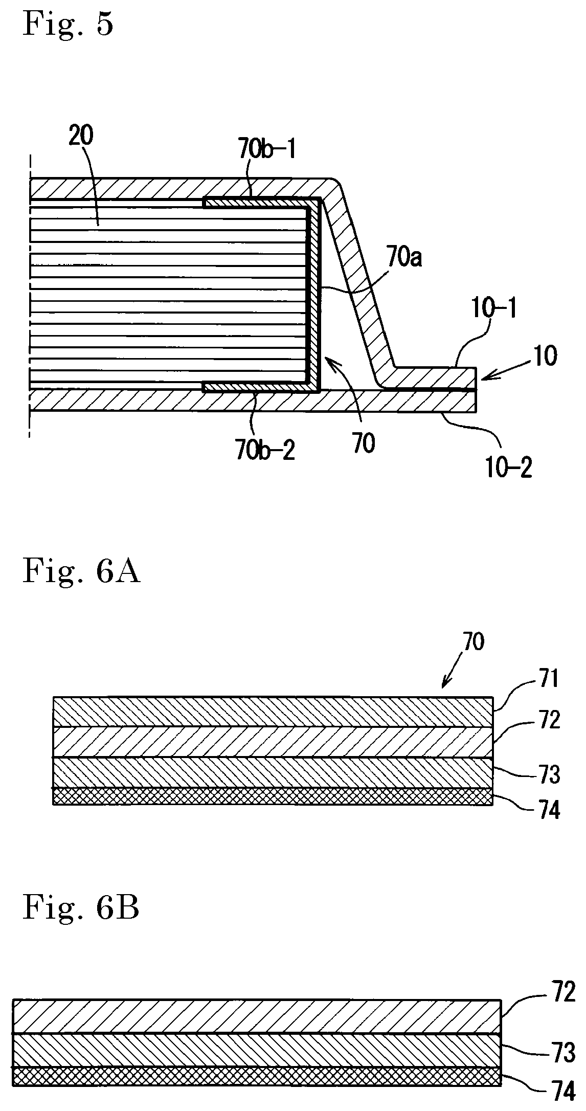 Film packaged battery