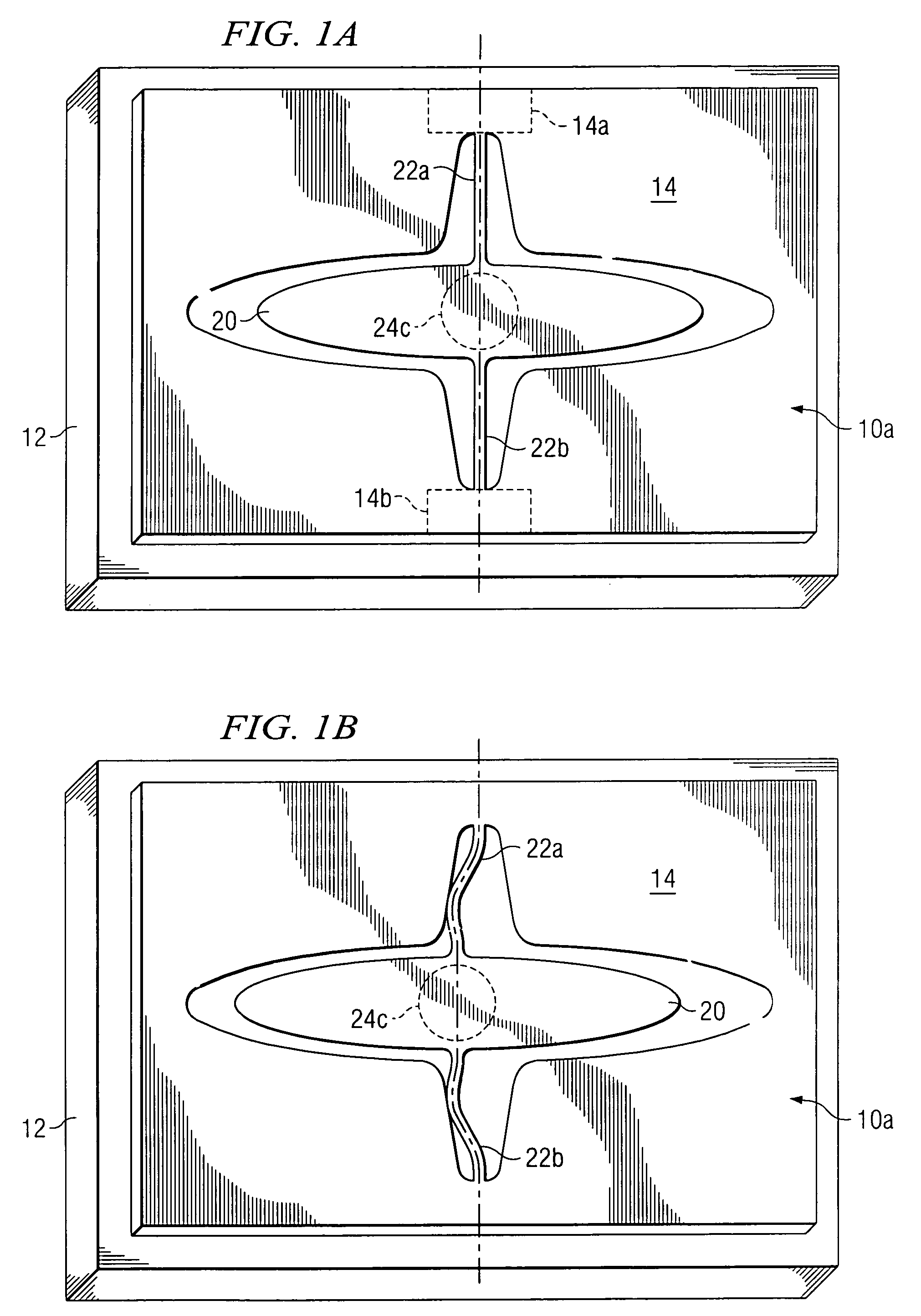 Structure and method for reducing thermal stresses on a torsional hinged device