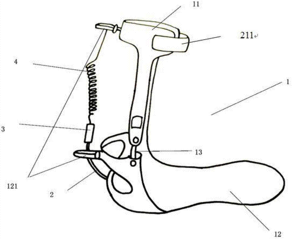 Rehabilitation walking-aid assistive device