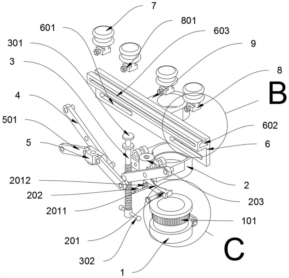 Power transmission and power grid conveying frame