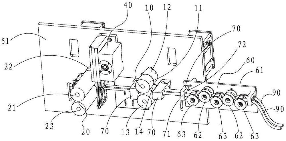 A two-wire asynchronous trimming device