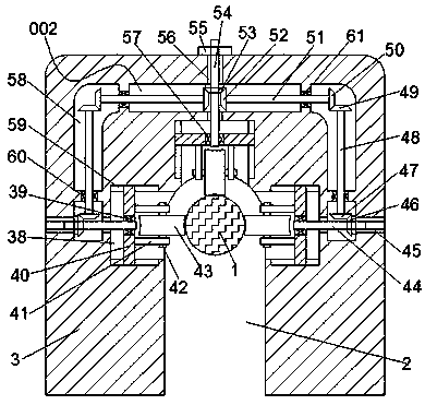 Industrial pipeline surface rust removal robot