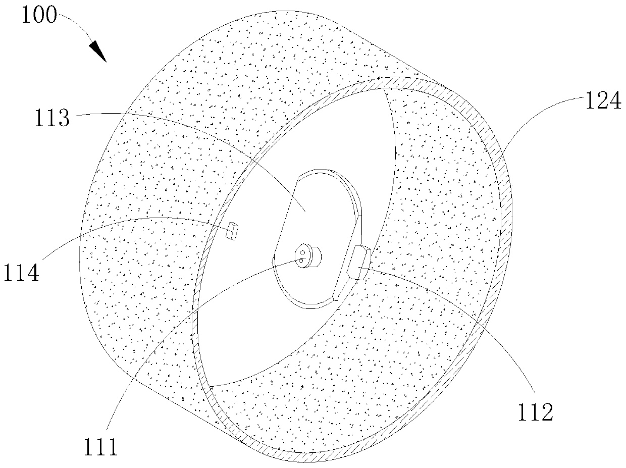 Laser radar detection device