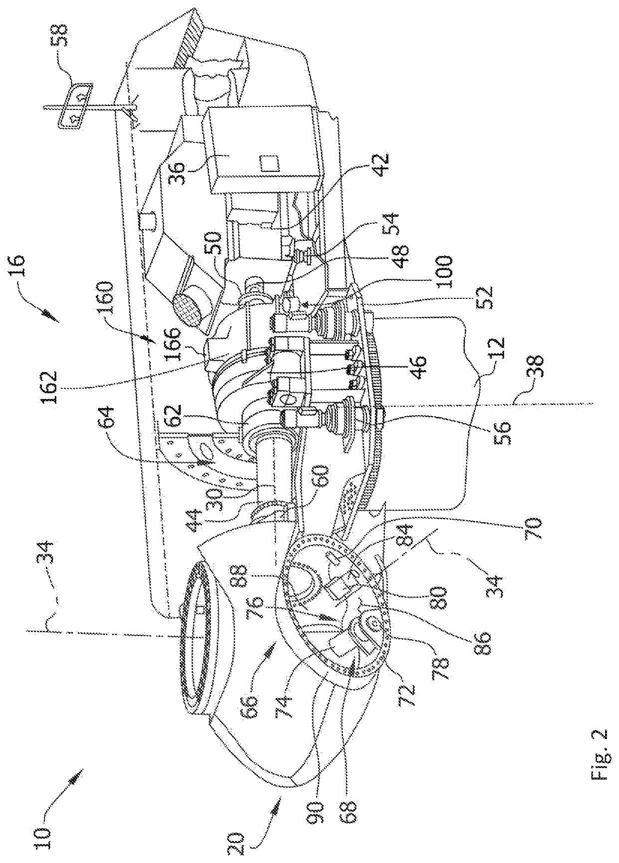 Filter system for a wind turbine, a wind turbine having a filter system and method for changing an oil filter of a filter system