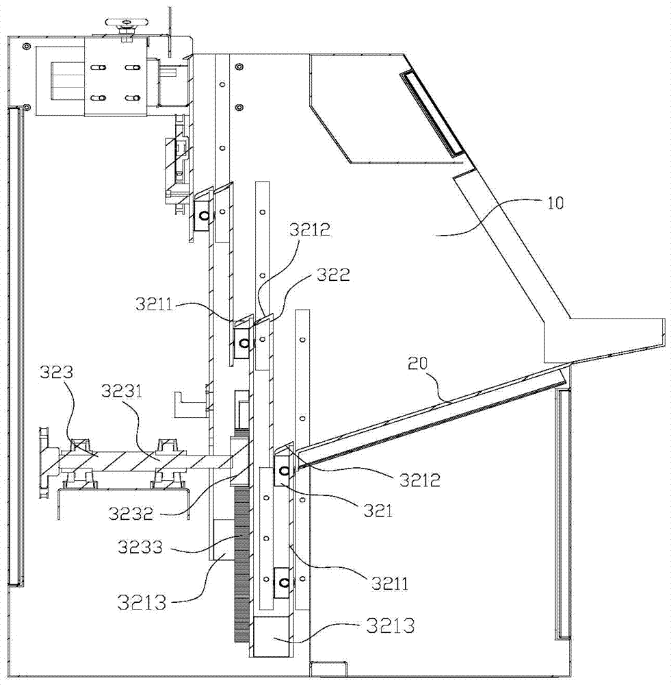 A profile heating device