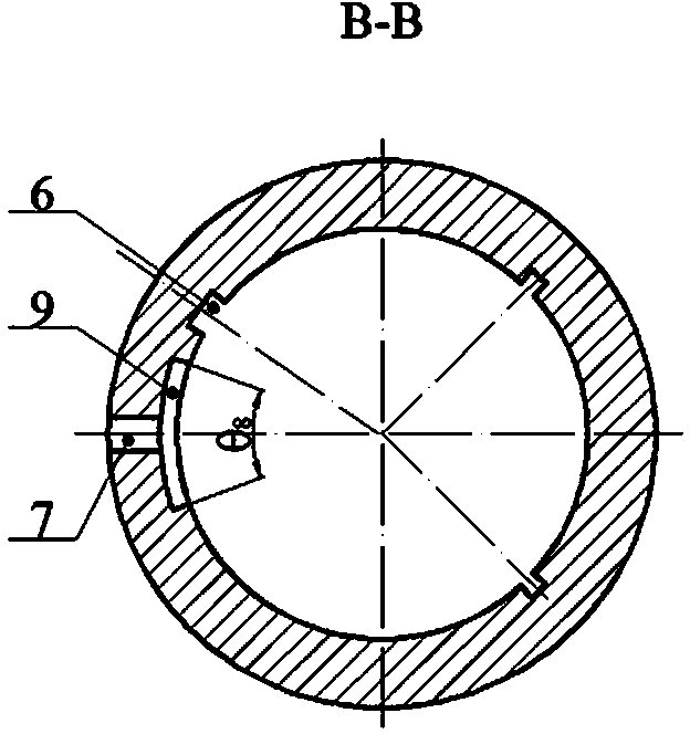 Capillary tube throttling dynamic pressure and static pressure mixed bearing used for heavy roll grinder grinding spindle