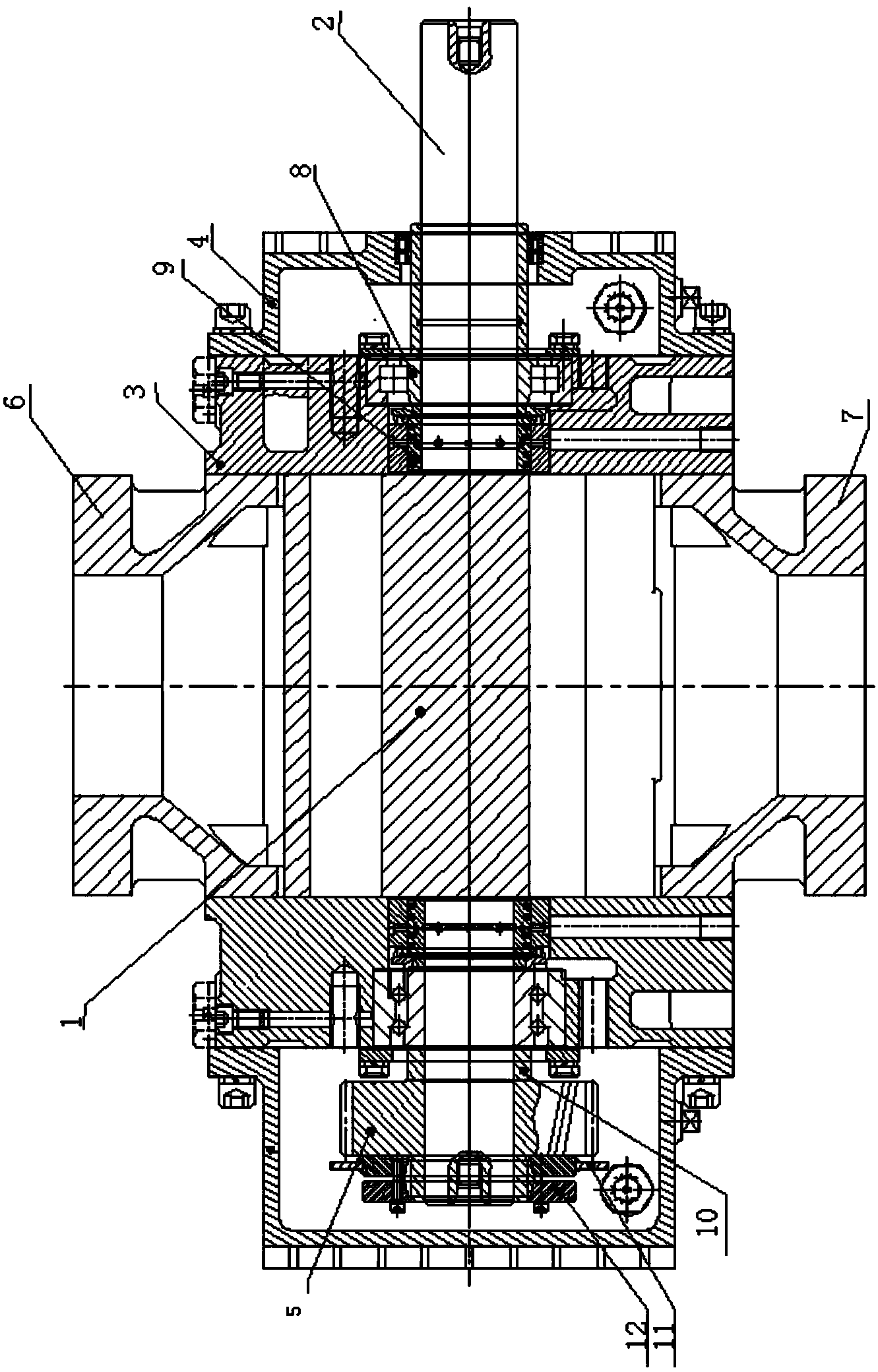 High-pressure air-cooling roots blower