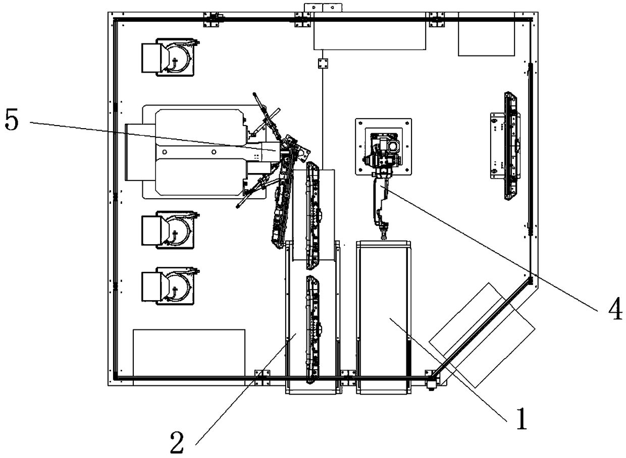 Dual-purpose part identification method and device, and production line using the same