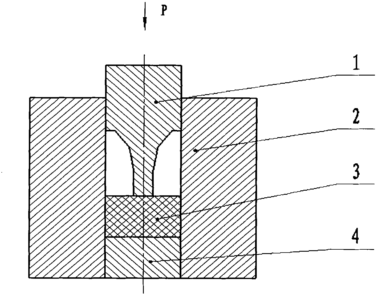 Method for preparing aluminum oxide based nano complex phase ceramic bull block