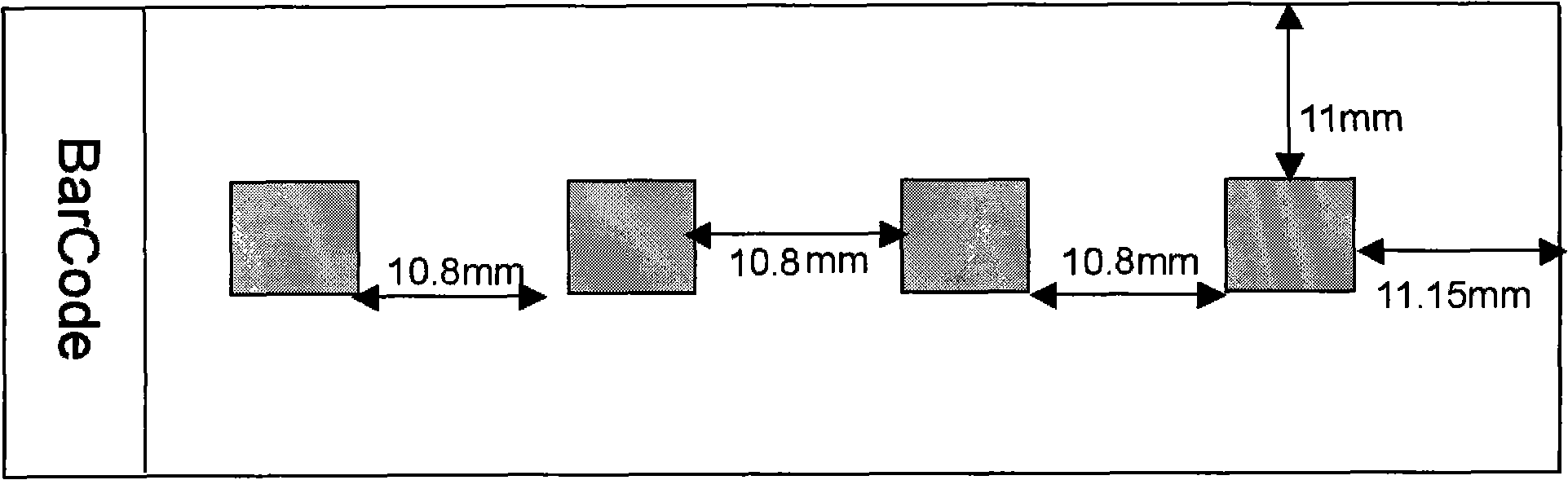 Gene chip and reagent box for detecting food-borne virus