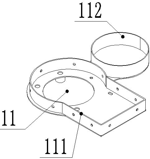 Hot air type automatic coffee baking machine and control system thereof