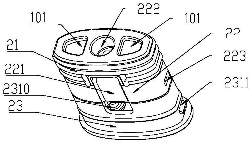 Atomizer with integrated atomization assembly and liquid storage tank type atomization core