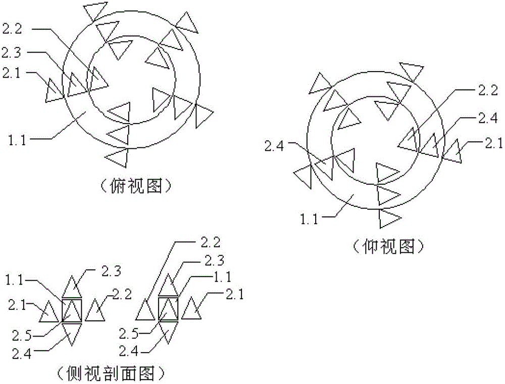 Loading/unloading wing ring, loading/unloading wing ring mechanism, and power generator, water activator and water activating method thereof