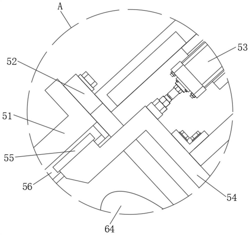 Valve with anti-jamming mechanism for hot mixing machine