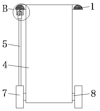 Lime powder marking device for building construction