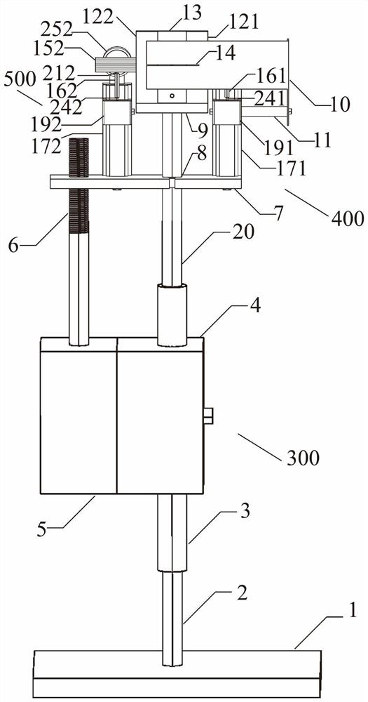 Electrically-controlled light spot shaping and power adjusting device, system and method based on diaphragm