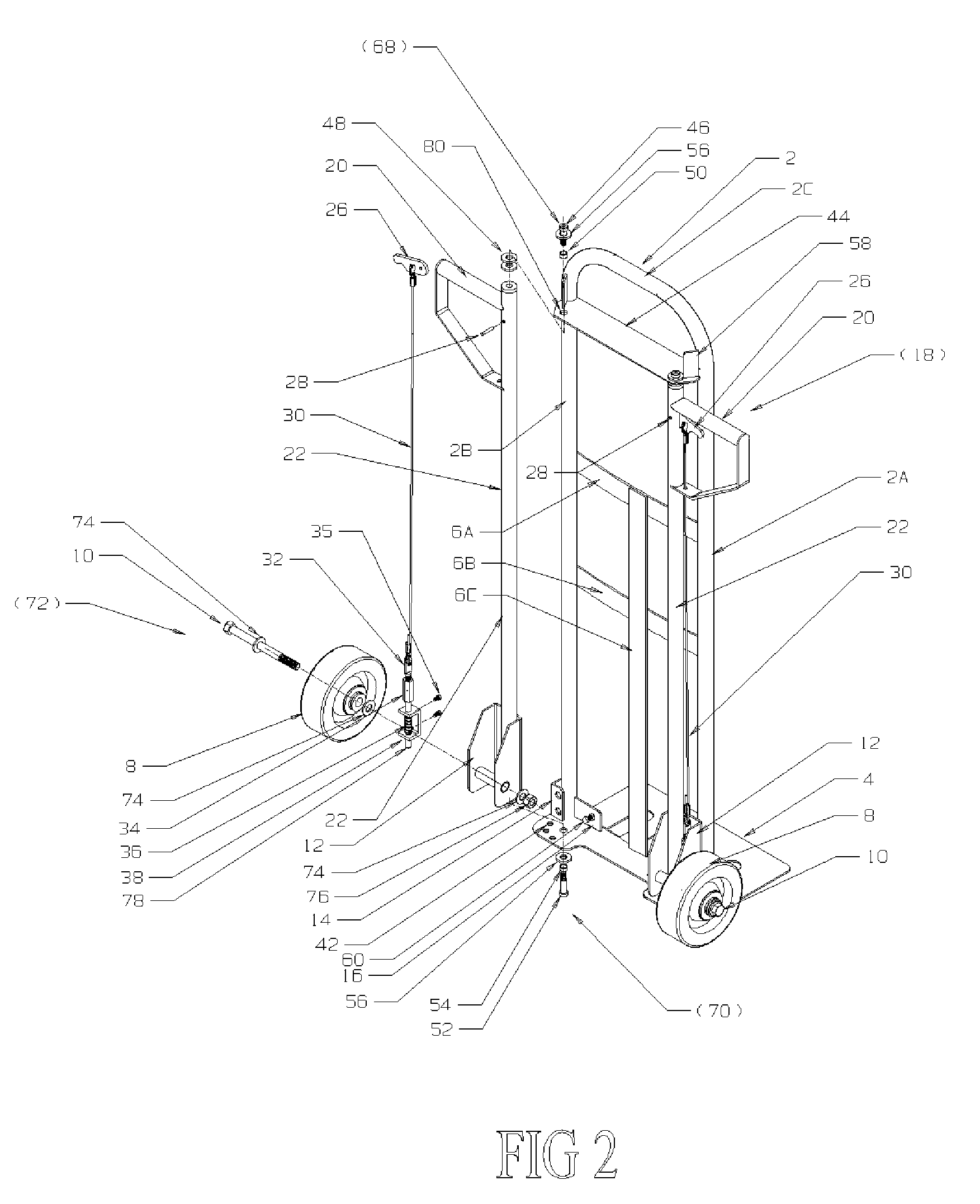 Hand truck capable of multi-directional movement