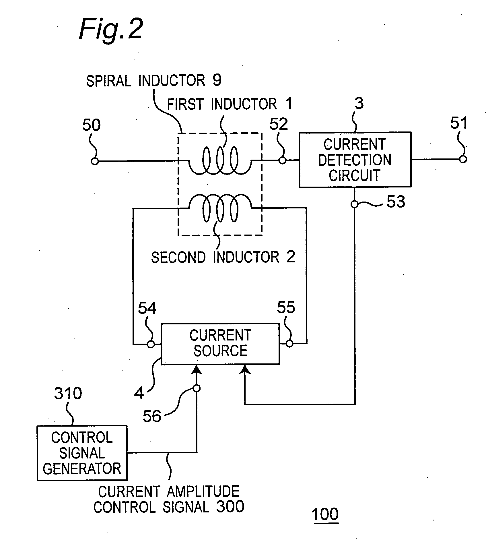 Inductor unit and oscillator using the inductor unit