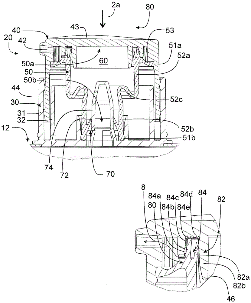 Dispenser for fluids