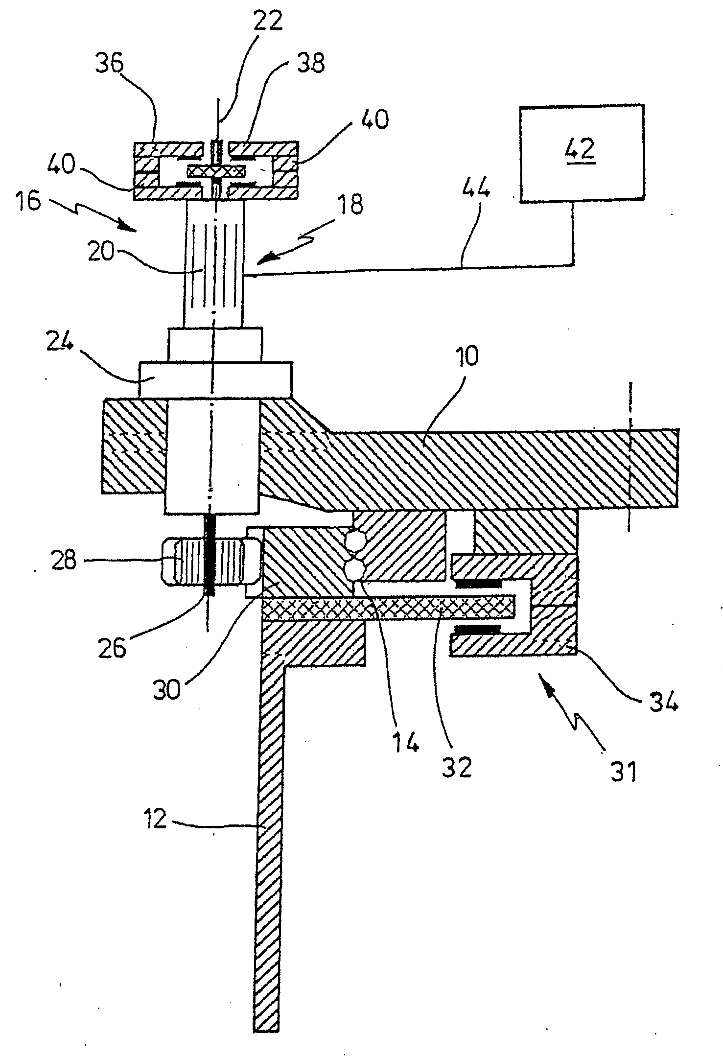 Method and apparatus for rotating a component of a wind energy plant