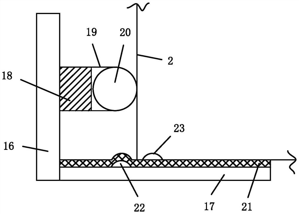 Detachable formwork for wall expansion joint of shear wall structure