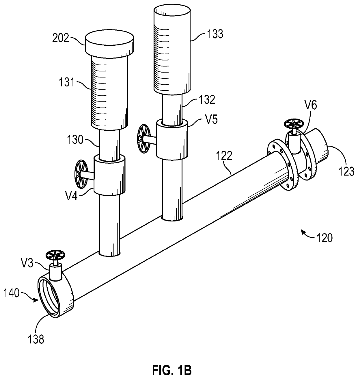 System and method for leak detection using a manifold assembly and model monitor cylinder