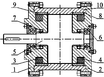 Rotary type magneto-rheological damper