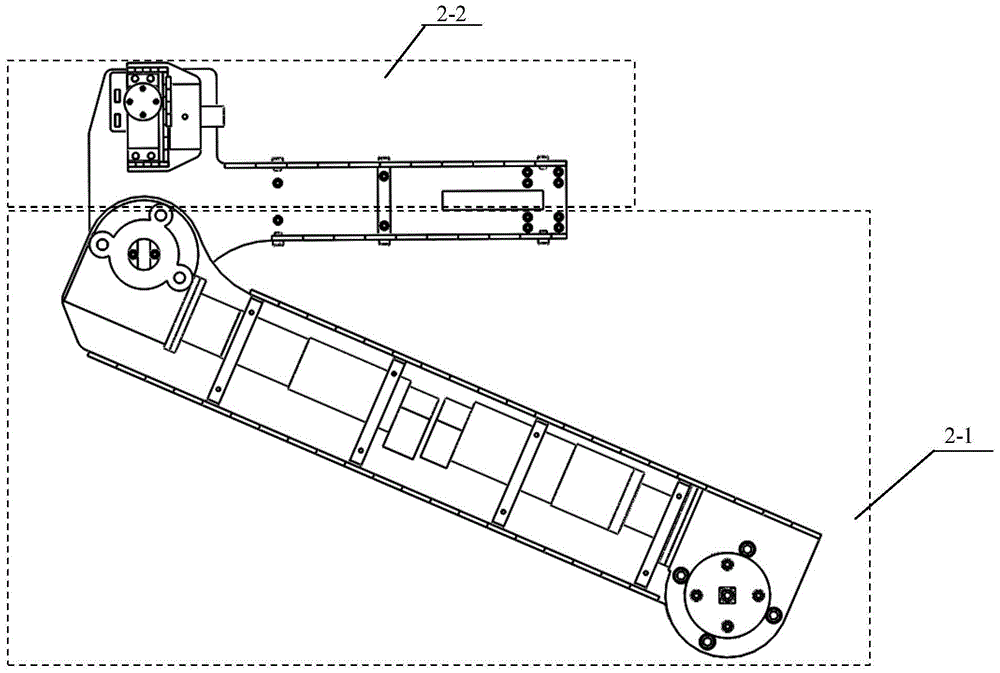 Obstacle-crossing type no-cable remote-control risk-elimination detecting robot