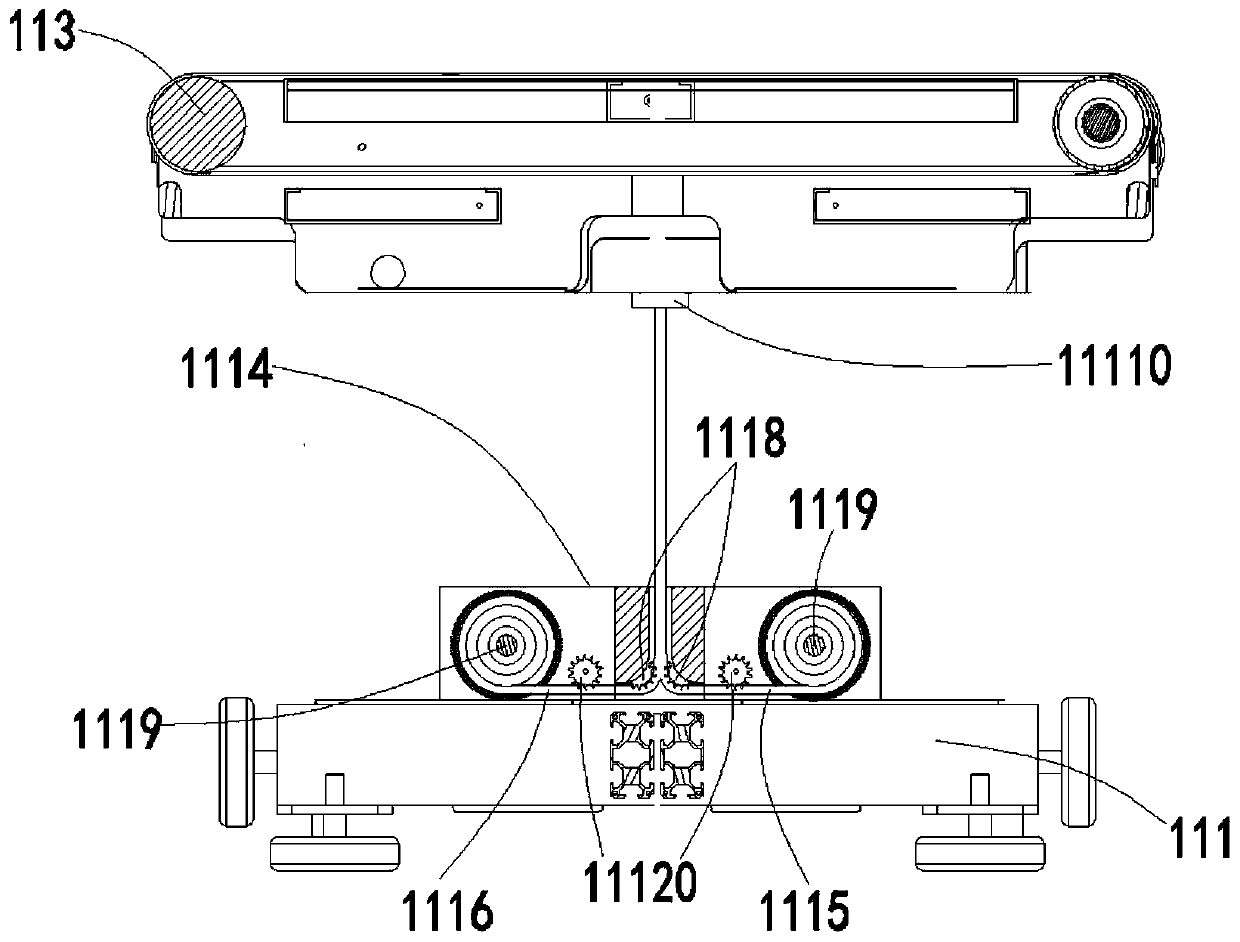 Halved belt sorting trolley with liftable conveying surface, halved belt sorting system and sorting method thereof