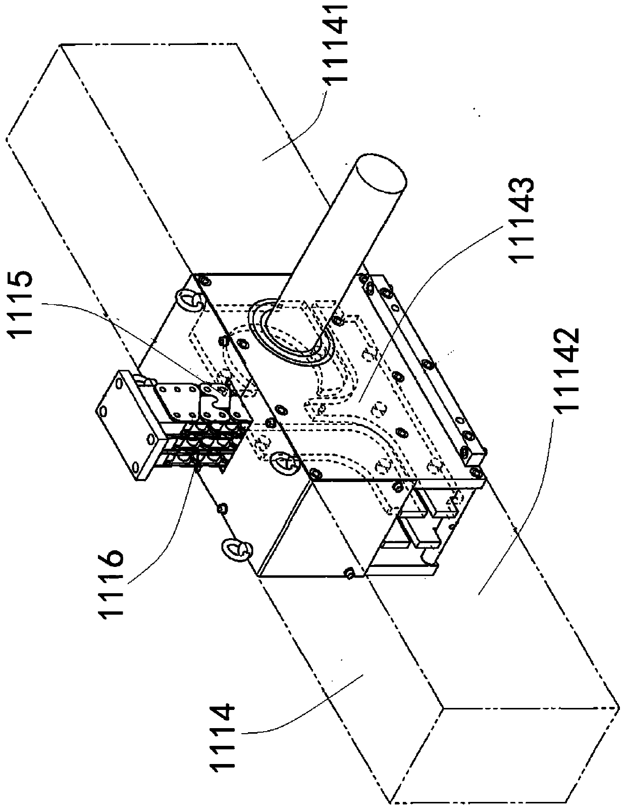 Halved belt sorting trolley with liftable conveying surface, halved belt sorting system and sorting method thereof