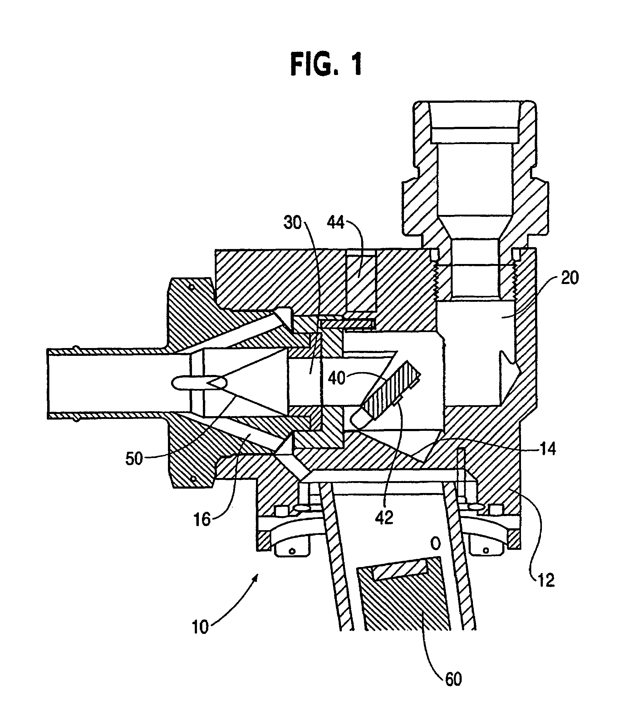 Lavatory service shut-off valve